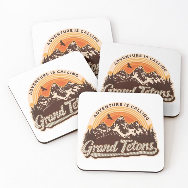 Item preview, Grand Teton National Park Snowfield Ridge Alpine Serenity Escape designed and sold by Star3NowForMe.