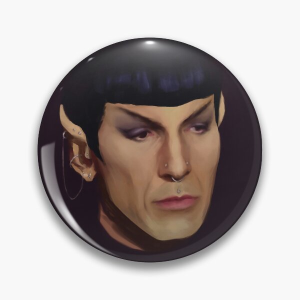 Item preview, spork portrait designed and sold by cursedtrekedits.