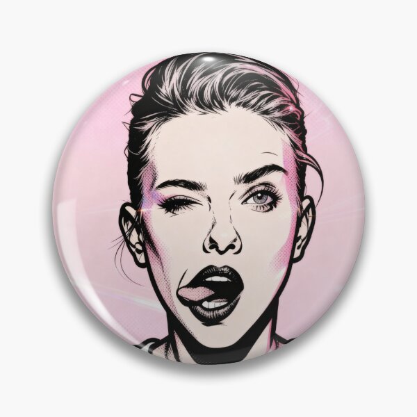 Item preview, Scarlett's Gaze - Pop Art  designed and sold by CleverCulture.