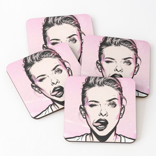 Item preview, Scarlett's Gaze - Pop Art  designed and sold by CleverCulture.