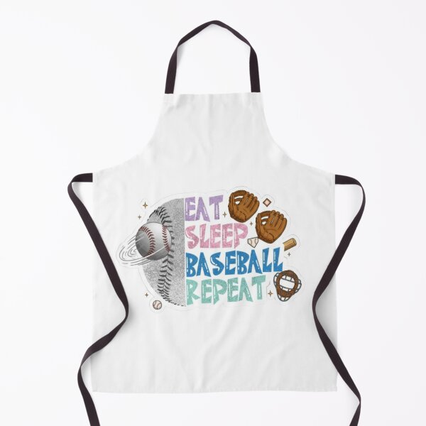 Item preview, Eat Sleep Baseball Repeat – Classic Sports Quote Typography Design designed and sold by Gurjeetpixelart.