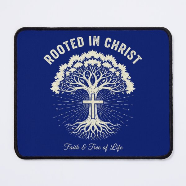 Item preview, Faith & Tree of Life – Rooted in Christ Christian Nature Design designed and sold by Syrupulse.