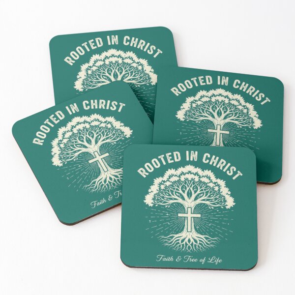 Item preview, Faith & Tree of Life – Rooted in Christ Christian Nature Design designed and sold by Syrupulse.