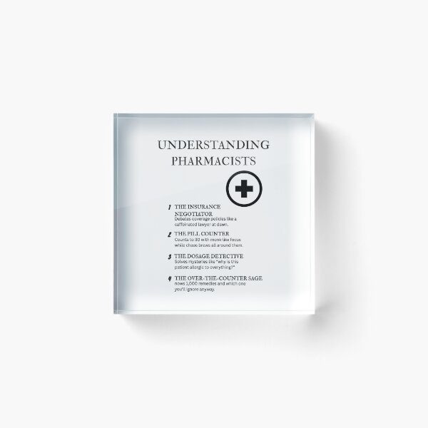 Item preview, Understanding Pharmacists – Because Reading Doctor Handwriting Is a Superpower designed and sold by PsyFlow35.