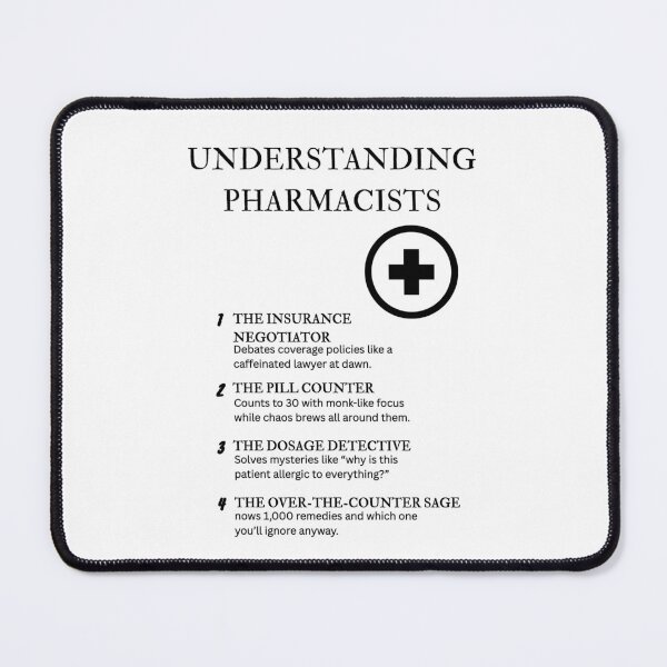 Item preview, Understanding Pharmacists – Because Reading Doctor Handwriting Is a Superpower designed and sold by PsyFlow35.