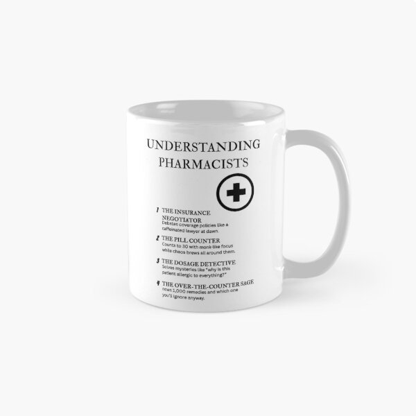 Item preview, Understanding Pharmacists – Because Reading Doctor Handwriting Is a Superpower designed and sold by PsyFlow35.