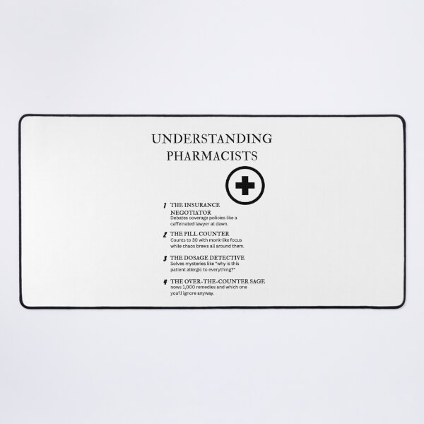Item preview, Understanding Pharmacists – Because Reading Doctor Handwriting Is a Superpower designed and sold by PsyFlow35.