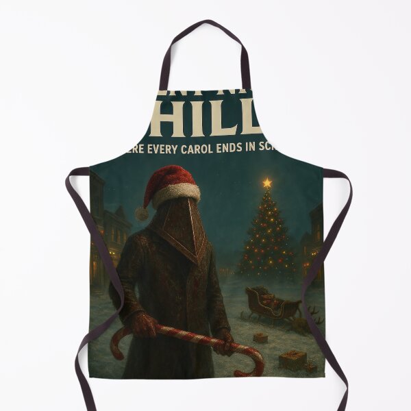 Item preview, Pyramid Head Silent Night Christmas Parody designed and sold by Retr0Tshirts.