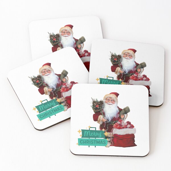 Item preview, Classic Jolly Santa with Gifts Bag | Realistic Vintage Merry Christmas designed and sold by Akarshani  Rumeshika.