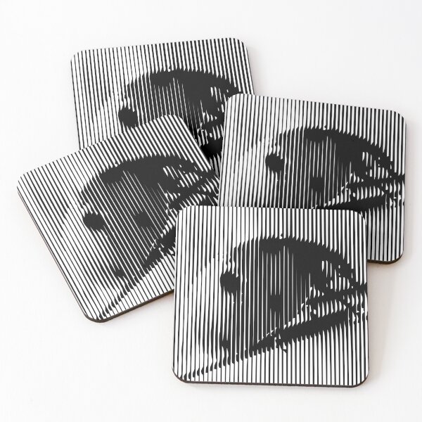 Item preview, Ladybug Halftone Black and White designed and sold by Lumbra by Pellas.