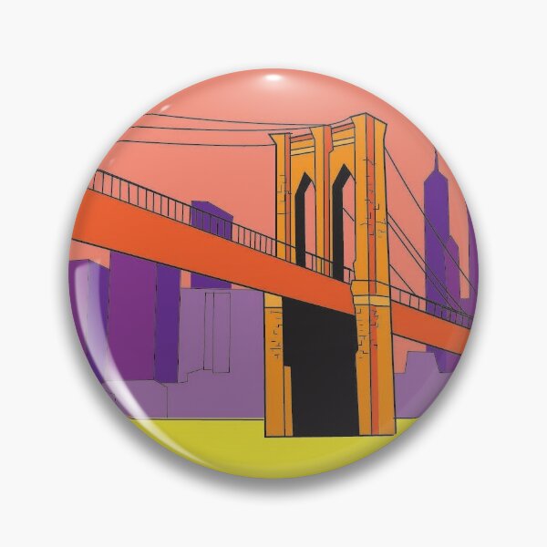 Item preview, Brooklyn Bridge designed and sold by sketchy-beanz.