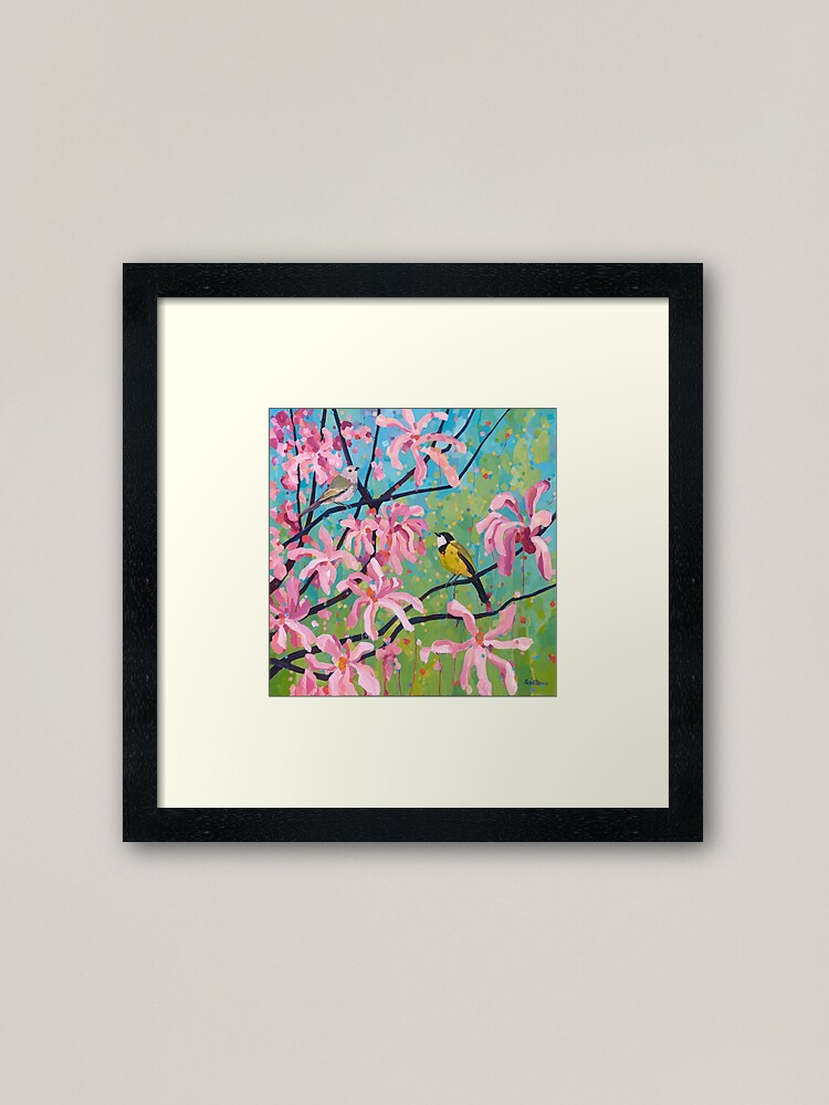 Alternate view of A New Place to Sing Framed Art Print
