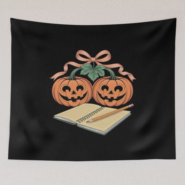 Item preview, Cute Halloween Pumpkin Back To School designed and sold by PeteHomenick.