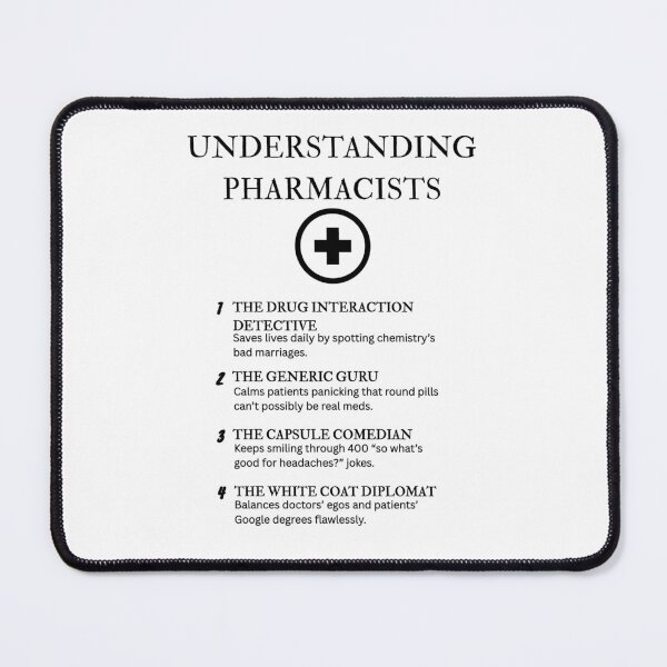 Item preview, Understanding Pharmacists – Keeping Humanity Alive, One Label at a Time designed and sold by PsyFlow35.