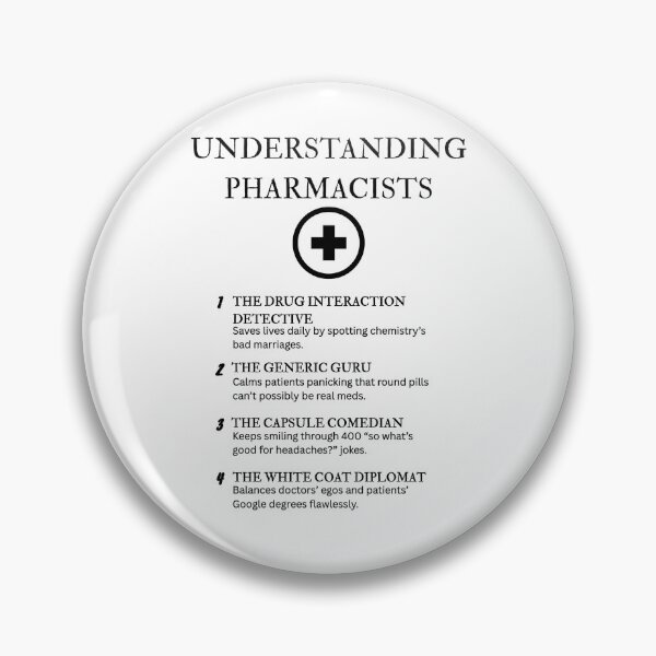Item preview, Understanding Pharmacists – Keeping Humanity Alive, One Label at a Time designed and sold by PsyFlow35.