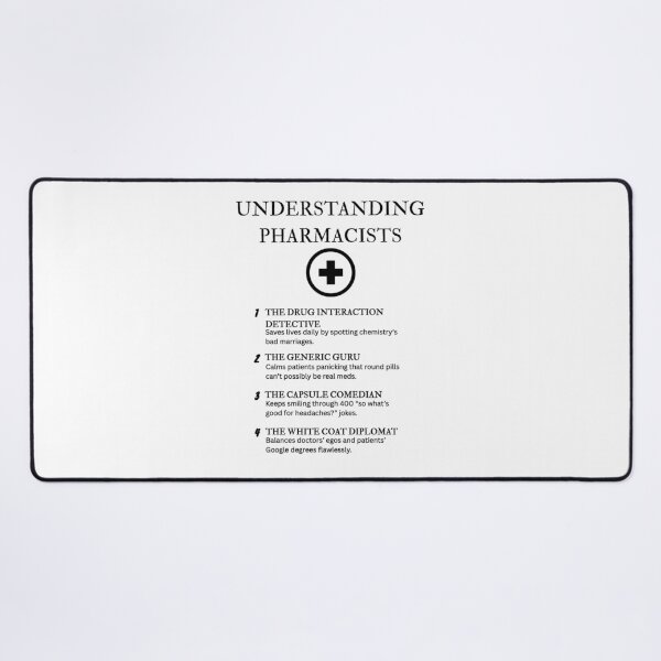 Item preview, Understanding Pharmacists – Keeping Humanity Alive, One Label at a Time designed and sold by PsyFlow35.