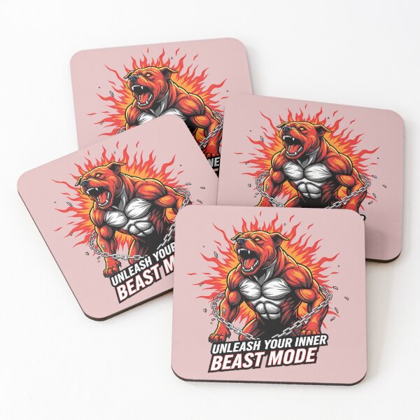 Item preview, Unleash Your Inner Beast Mode Dog T-Shirt Design designed and sold by Dog Art Studio.