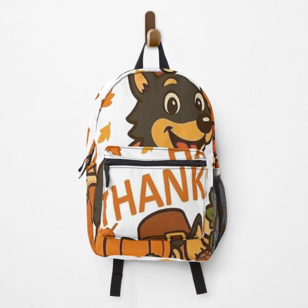 Item preview, Happy Thanksgiving JIVAN Shirt – Autumn Dog, Pumpkins & Turkey Feast designed and sold by BhumiBliss.