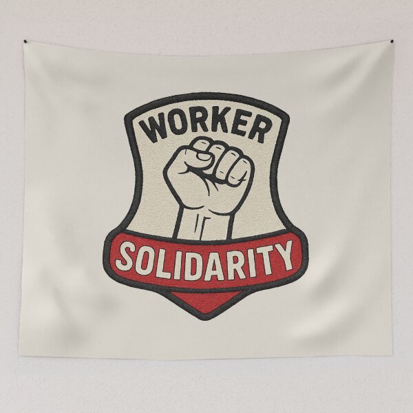 Item preview, Worker Solidarity - Unionize designed and sold by Prints-by-Olaf.