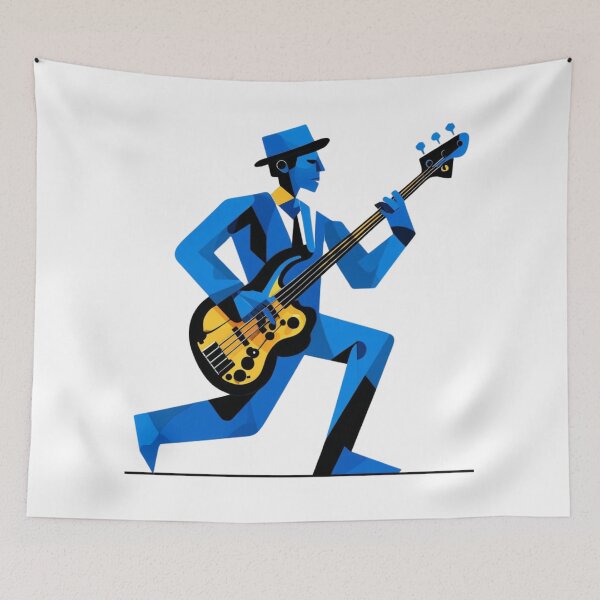 Item preview, MM: The Bass Player designed and sold by Smileyt-shirt.