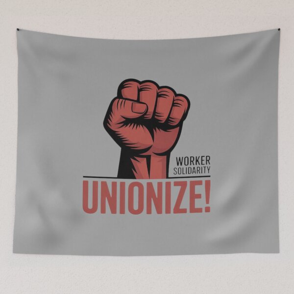 Item preview, Worker Solidarity - Unionize designed and sold by Prints-by-Olaf.