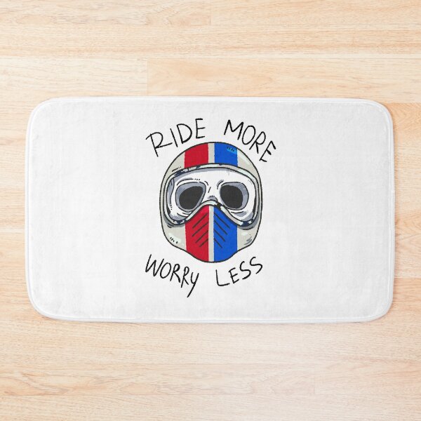 Item preview, Freedom Quote: "Ride More Worry Less" Vintage Helmet designed and sold by RNASstuff.