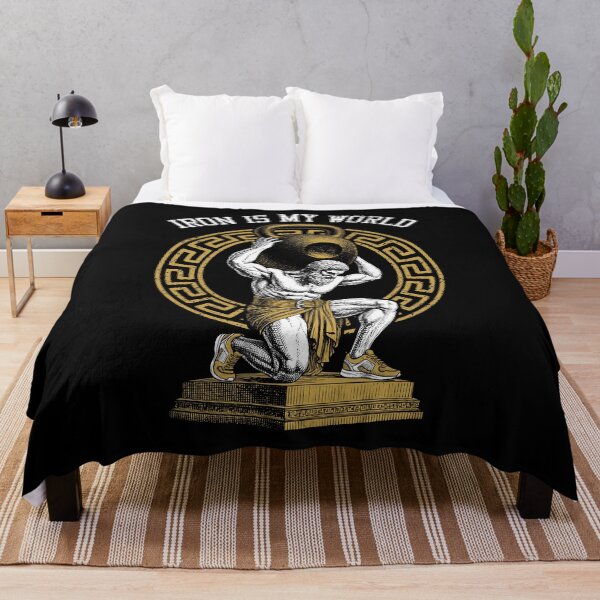 Item preview, Kettlebell Greek God Gym Iron My World Funny Workout Muscle designed and sold by GrandeDuc.