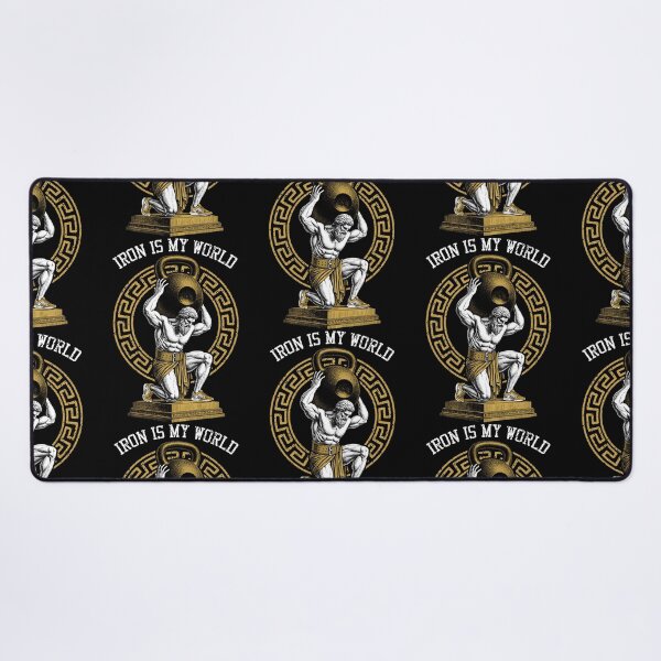 Item preview, Kettlebell Greek God Gym Iron My World Funny Workout Muscle designed and sold by GrandeDuc.