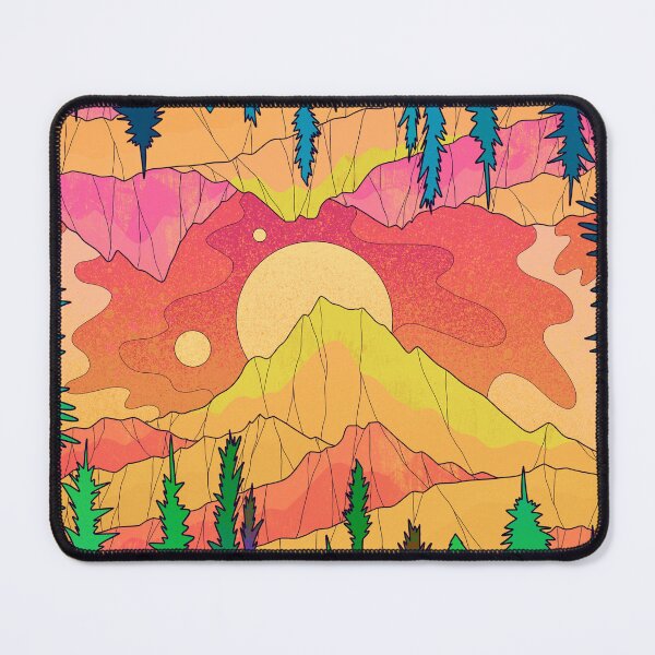 Item preview, The vibrant forest lands designed and sold by Swadeillustrations.