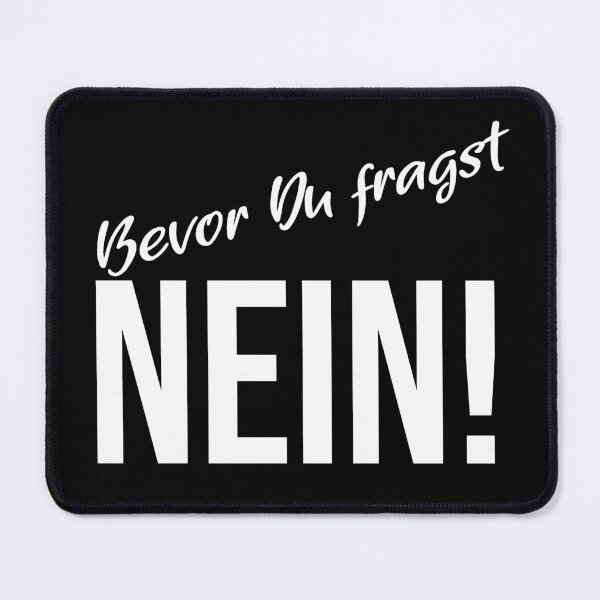 Item preview, Saying: Before you ask, no designed and sold by FoxyS.