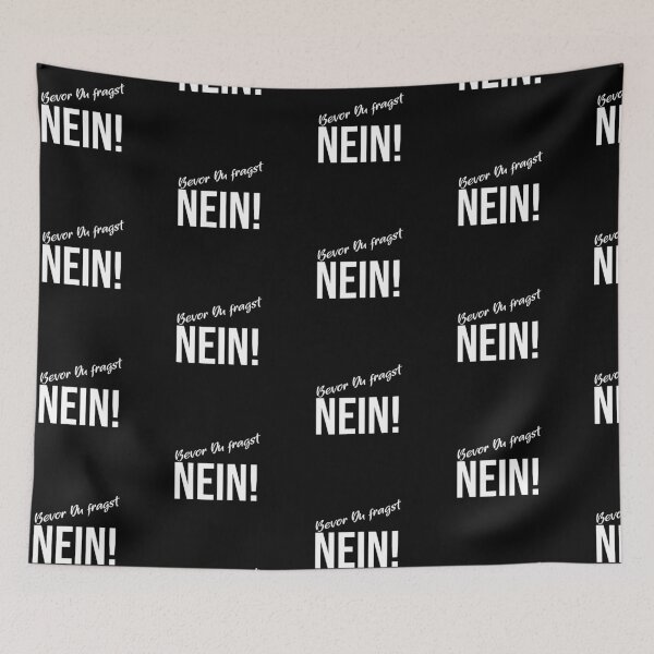 Item preview, Saying: Before you ask, no designed and sold by FoxyS.