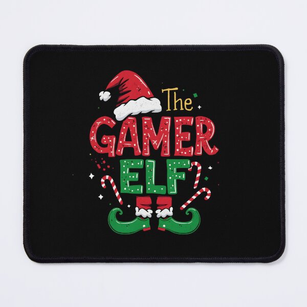 Item preview, The Gamer Elf – Funny Christmas Gaming Design designed and sold by Graphic Therapist.