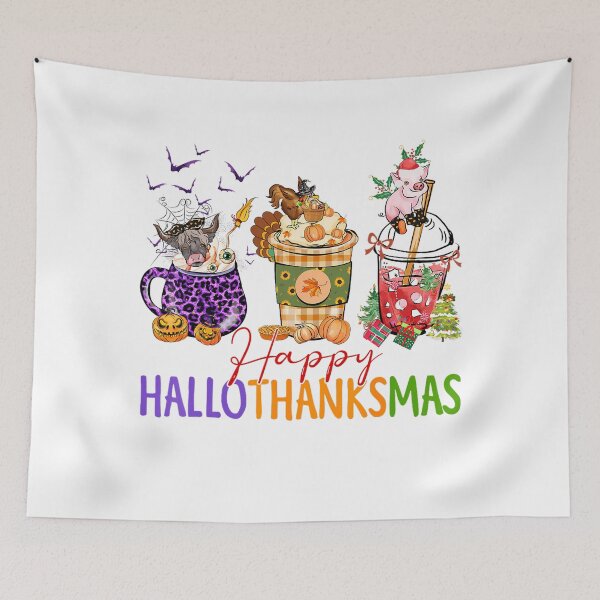 Item preview, Christmas Merry 2025 Hallothanksmas Happy Tree Vintage designed and sold by JamieFmorriSS.