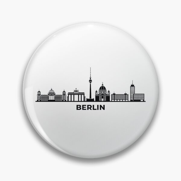 Item preview, Berlin Skyline Silhouette designed and sold by griez.