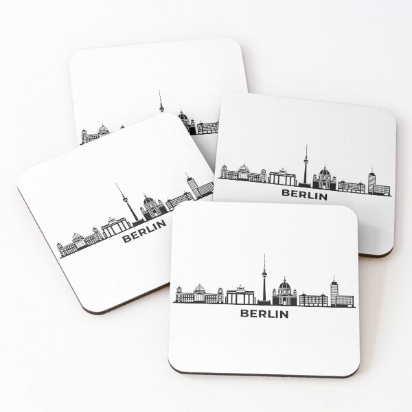 Item preview, Berlin Skyline Silhouette designed and sold by griez.