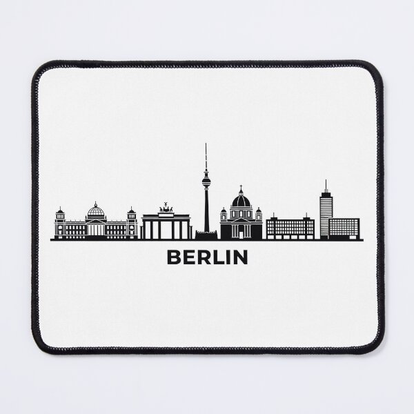 Item preview, Berlin Skyline Silhouette designed and sold by griez.