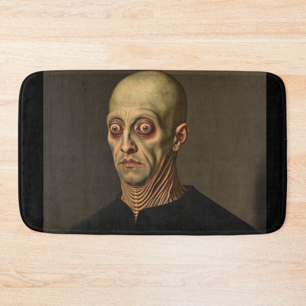 Item preview, The deep one a Creepy Lovecraftian citizen of Innsmouth portrait art designed and sold by Vintage Designs +.