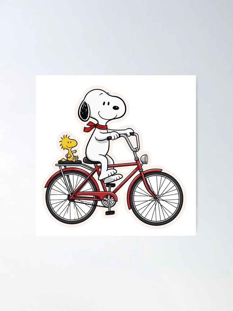 Snoopy and Woodstock Bicycle Adventure ​Best Friends Ride