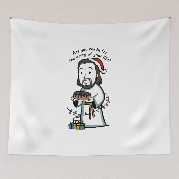 Item preview, Funny Christmas Party Celebration Design designed and sold by MonkiFlipp.