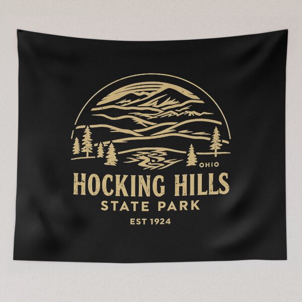 Item preview, Hocking Hills State Park - Ohio  designed and sold by GoodOldVintage.