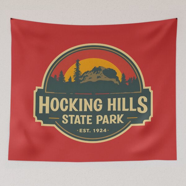Item preview, Hocking Hills State Park - Ohio  designed and sold by GoodOldVintage.