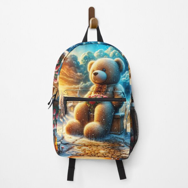 Item preview, Teddy Welcomes the First Snow designed and sold by M-Y-A-R-T-.
