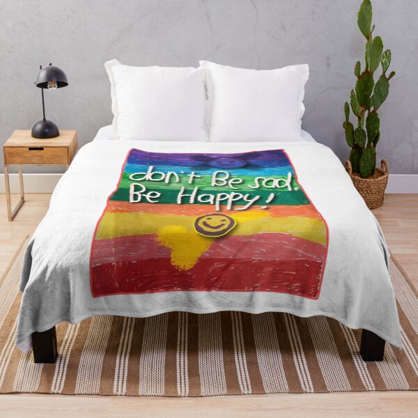 Item preview, Dont Be Sad Be Happy Positive Vibes Design designed and sold by loppyraeStore.