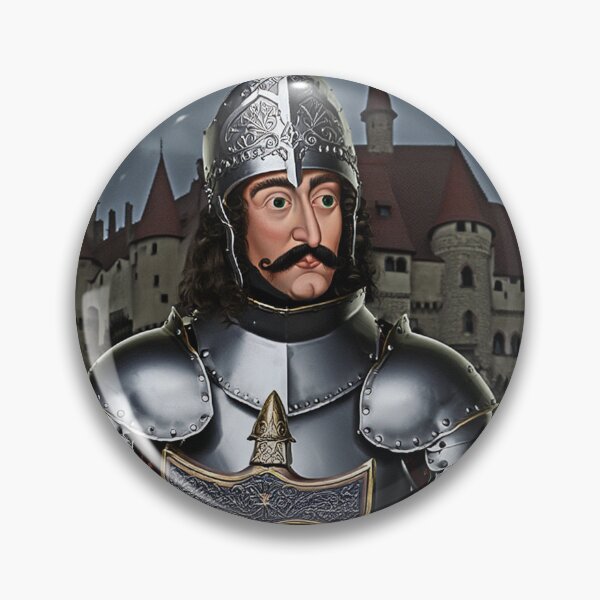 Item preview,  Portrait of Vlad Tepes Dracula medieval prince of Wallachia designed and sold by Vintage Designs +.