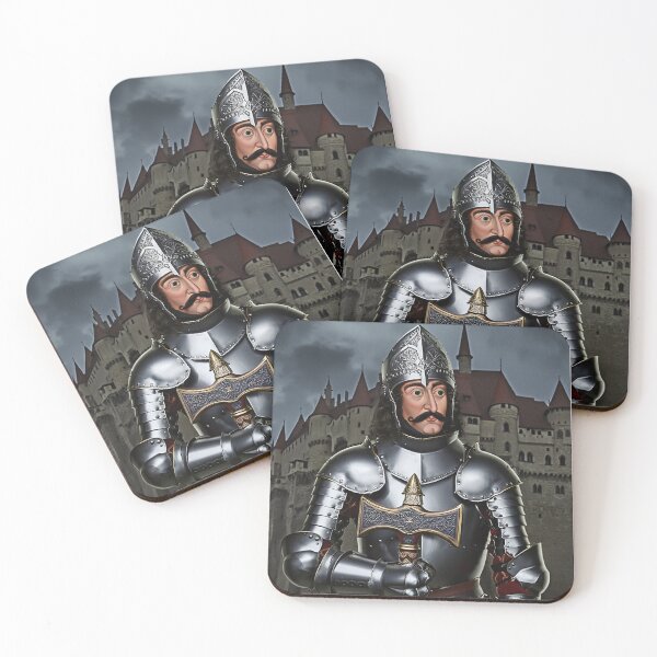 Item preview,  Portrait of Vlad Tepes Dracula medieval prince of Wallachia designed and sold by Vintage Designs +.