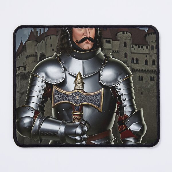Item preview,  Portrait of Vlad Tepes Dracula medieval prince of Wallachia designed and sold by Vintage Designs +.