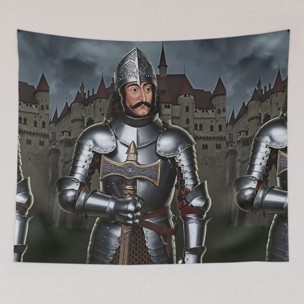 Item preview,  Portrait of Vlad Tepes Dracula medieval prince of Wallachia designed and sold by Vintage Designs +.