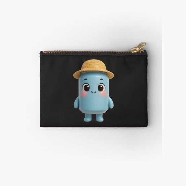 Item preview, Cute Soda Can With Straw Hat | Kawaii Adorable Fun Drink Art designed and sold by Moons Studio.