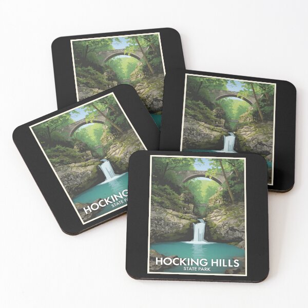 Item preview, Hocking Hills State Park - Ohio  designed and sold by GoodOldVintage.