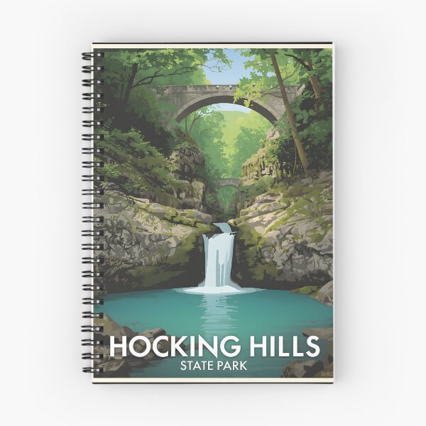 Item preview, Hocking Hills State Park - Ohio  designed and sold by GoodOldVintage.